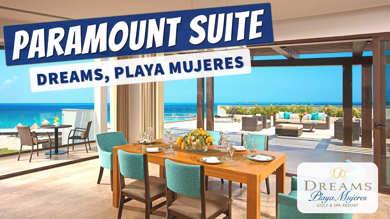 Paramount Suite Ocean View | Dreams Playa Mujeres Resort | Full Walkthrough Tour | 4K