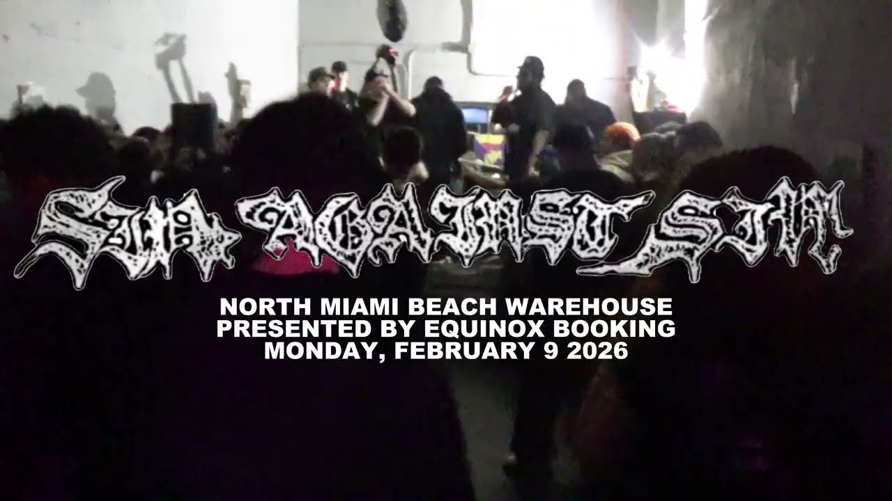 Sin Against Sin 2/9/26 Live @ North Miami Warehouse, FL