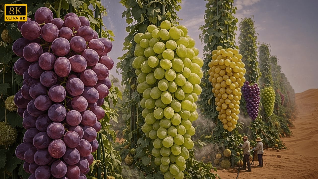 They Tried Growing Grapes in the Desert — What This Factory Achieved Was Unbelievable