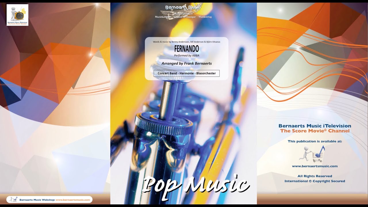 FERNANDO - ABBA, arr. Frank Bernaerts - Concert Band Version