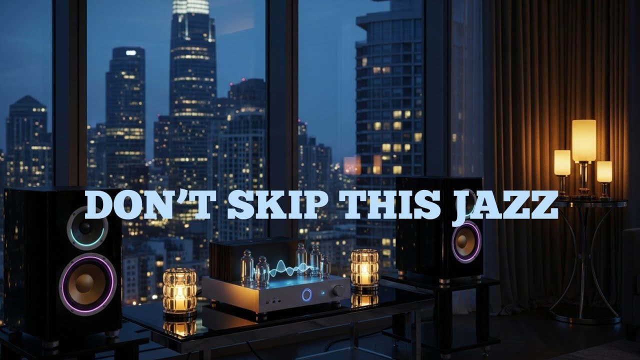 Smooth Jazz Lounge ☕ Relaxing Cafe Music for Work, Study & Night Chill
