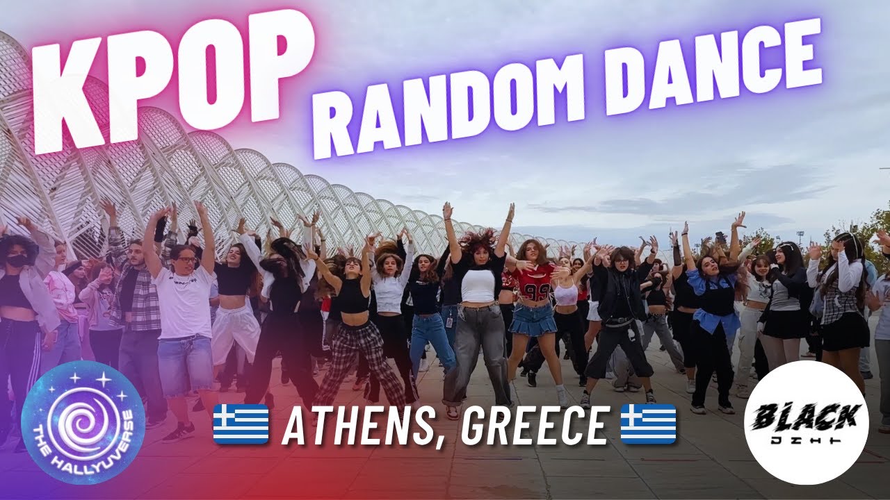 🇬🇷 Kpop Random Play Dance in Athens, Greece with Black Unit!