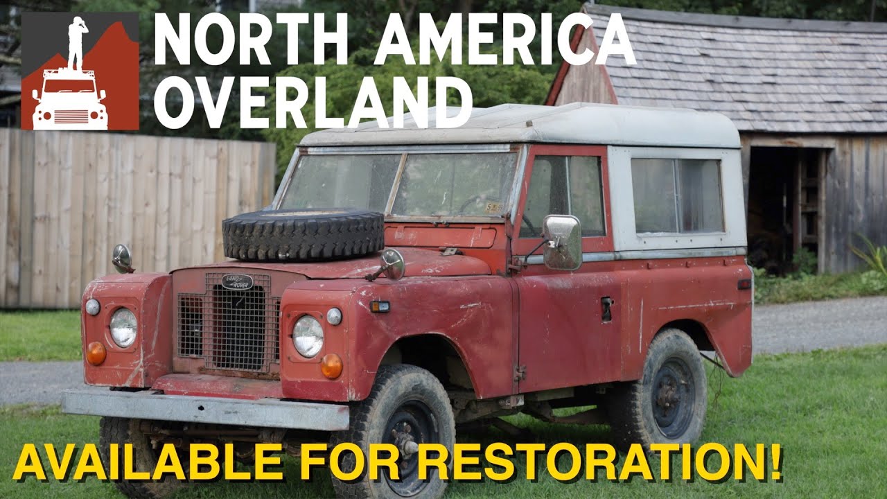 Land Rover серии IIA 1971 года — ДОСТУПЕН ДЛЯ РЕСТАВРАЦИИ