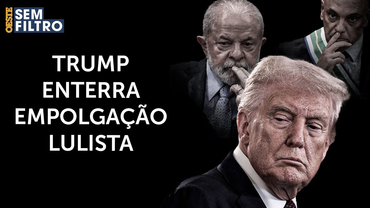 'TARIFA MORAES': Trump congela negocia&ccedil;&otilde;es do 'tarifa&ccedil;o' e freia euforia de Lula