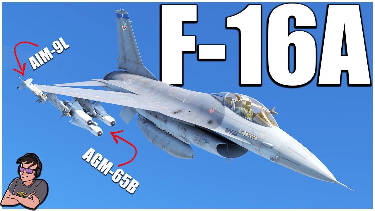 The Fighting Falcon Does it All - F-16A CAS Plays - War Thunder
