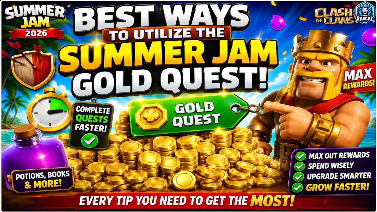 BEST Ways to Utilize the Summer Jam Gold Quest! 💰 Maximize Every Reward