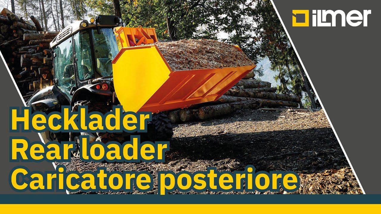 Ilmer tractor rear loader - 2015