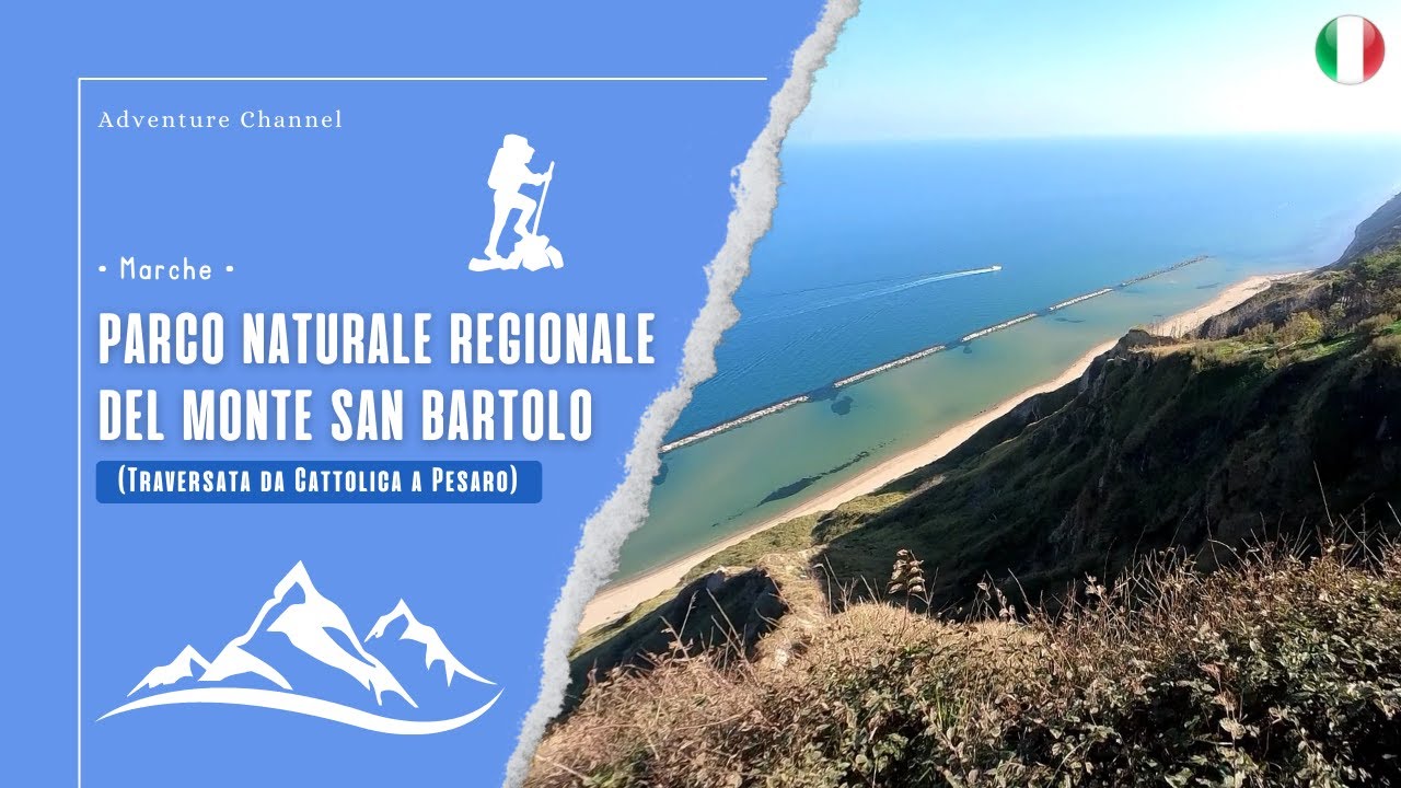 Mare d'ottobre. Traversata del parco naturale regionale del Monte San Bartolo da Cattolica a Pesaro