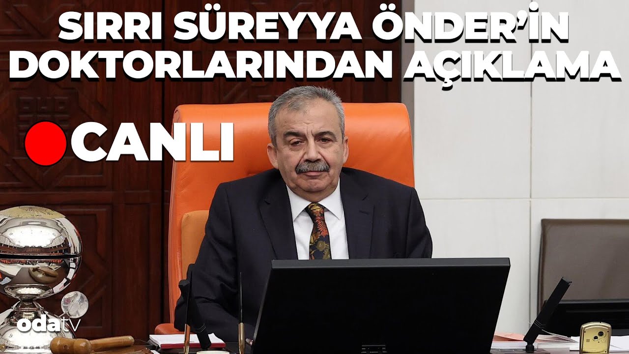 Florence Nightingale doktorları, Sırrı Süreyya Önder'in durumu hakkında açıklama yapıyor  #canlı