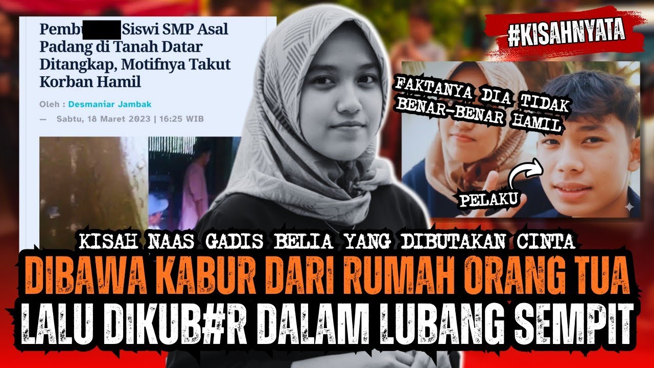 DIDUGA H4M1L‼️, PACAR NEKAT H4BI51 LALU M3NGUBURNYA DI DAPUR #kisahnyatakriminal