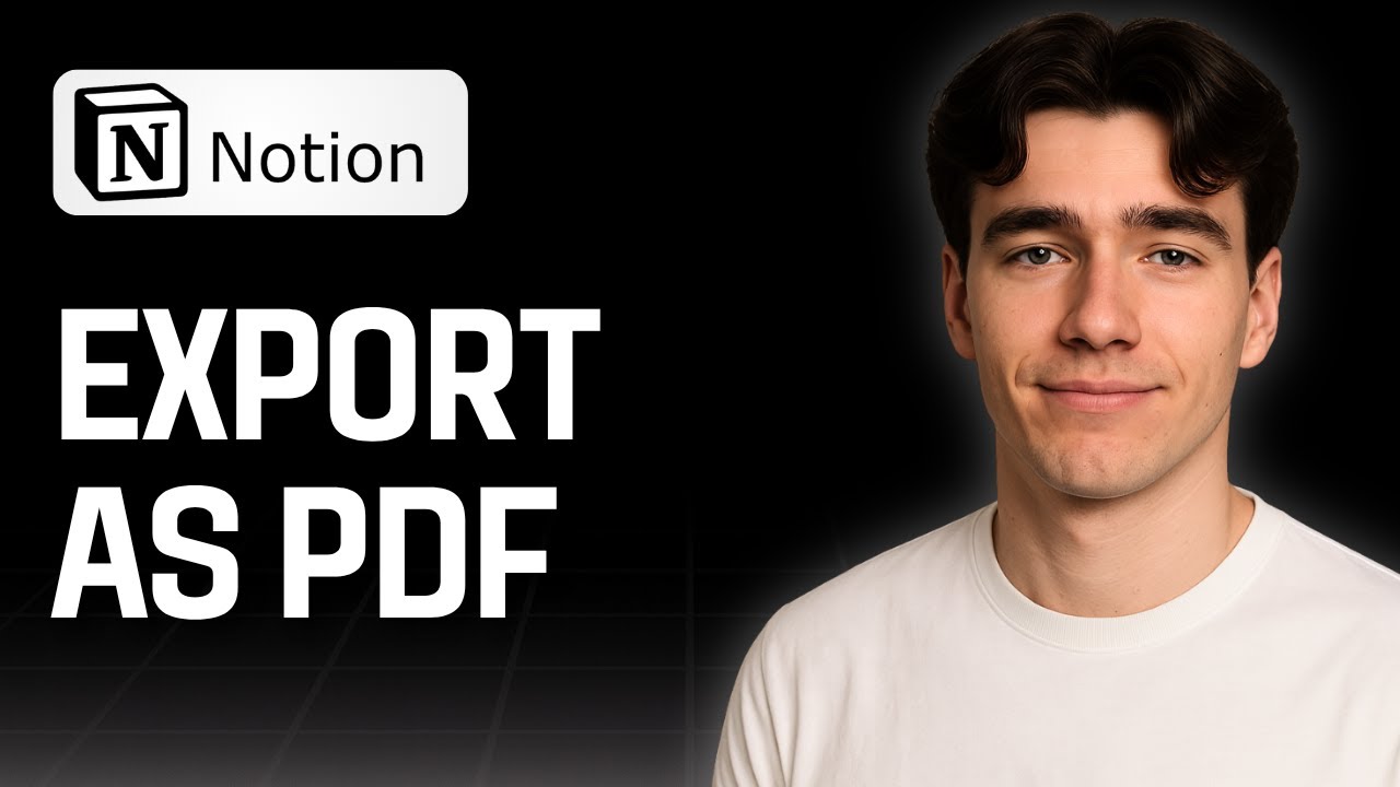Как экспортировать Notion в формате PDF (Учебник 2025)