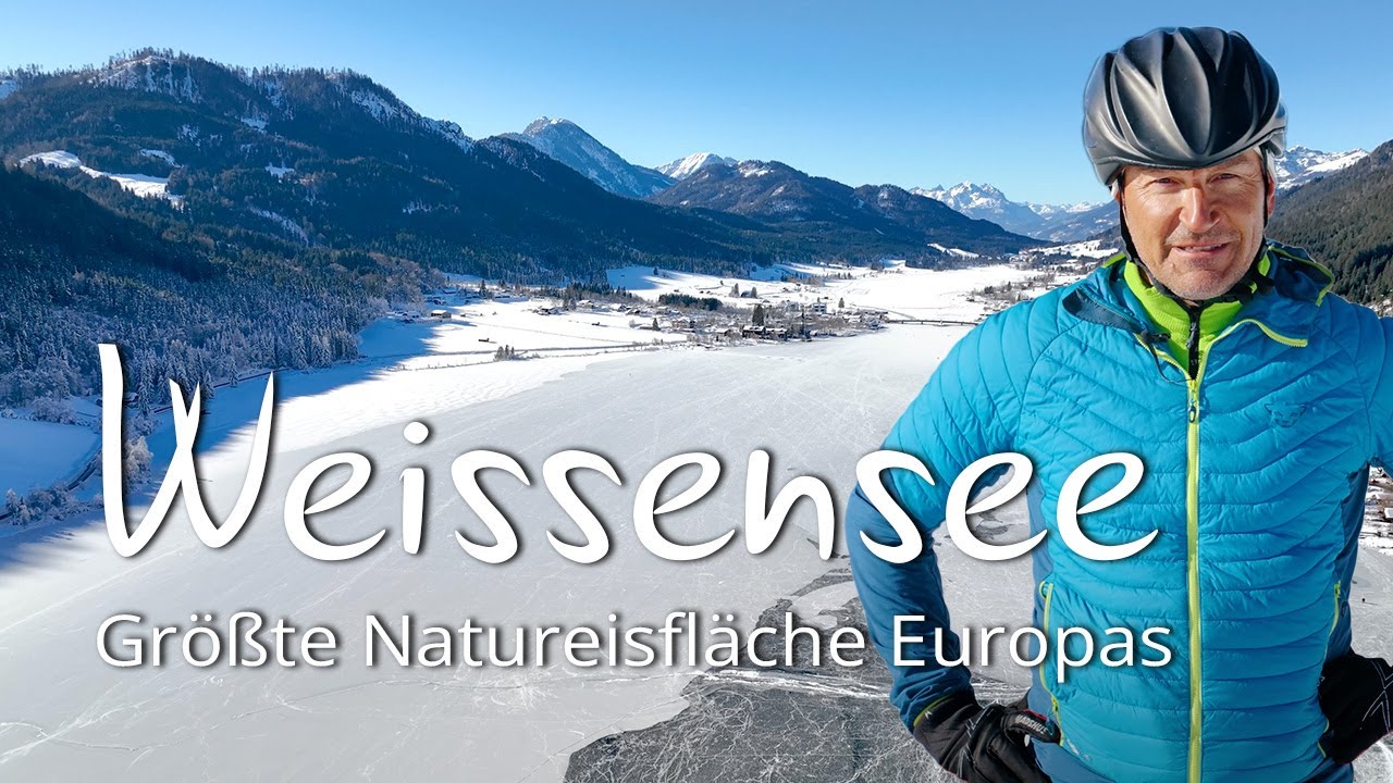 Eislaufen am Weissensee in Kärnten: Der größte Natureisplatz der Alpen