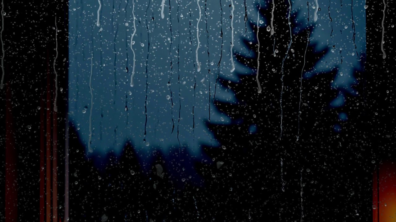 Peaceful Rainstorm with Gentle Thunder BLACK SCREEN | Sleep Relaxation Dark Screen Audio