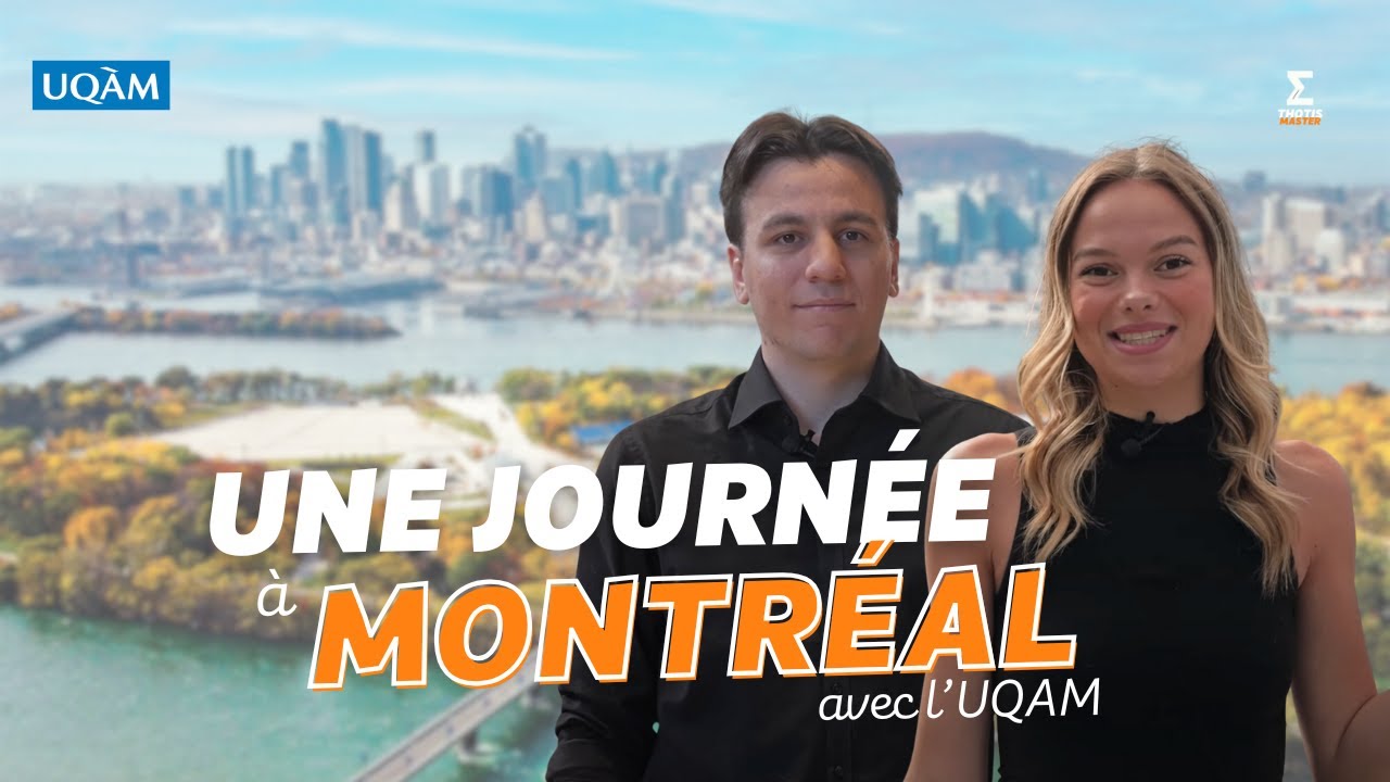 Une journée à Montréal avec 2 étudiants de l'UQAM
