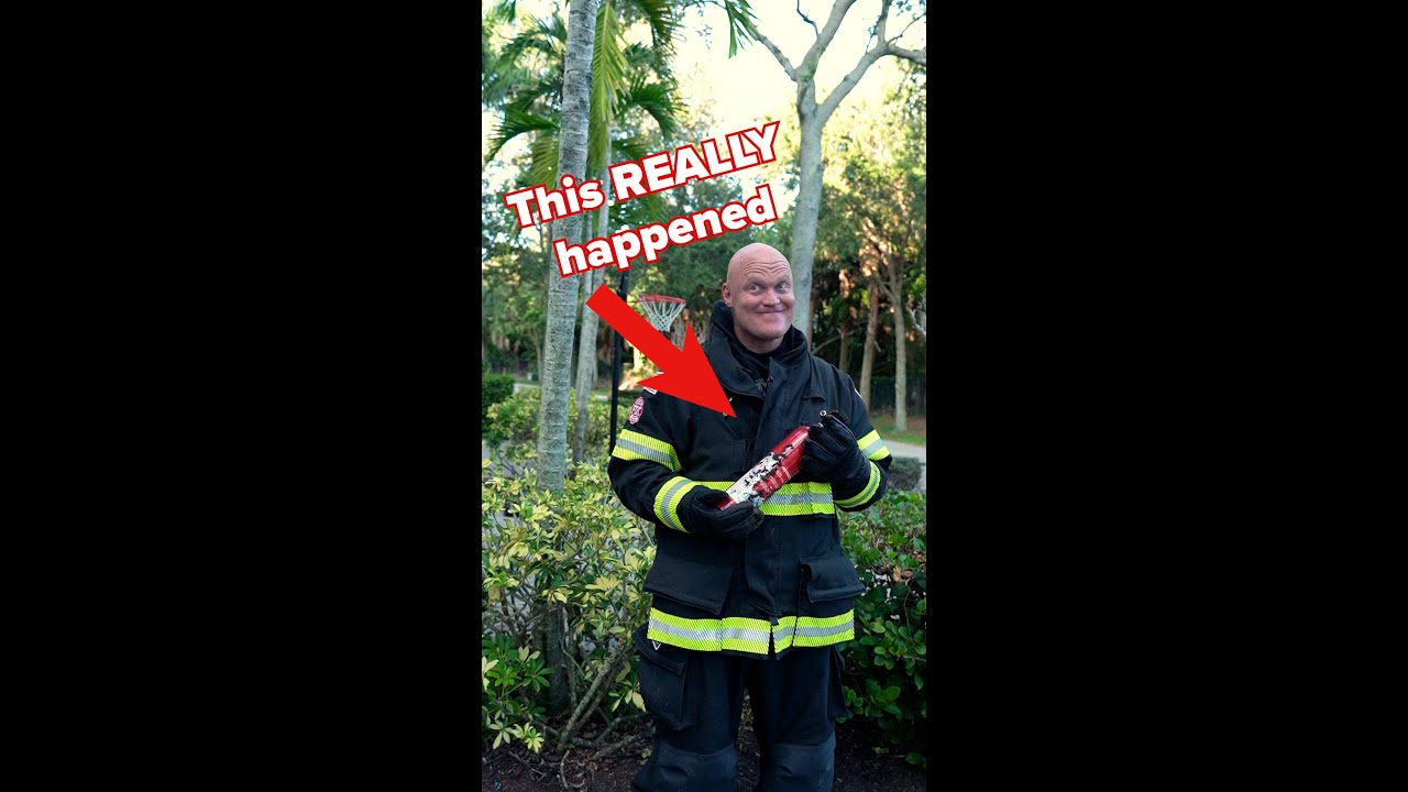 Real things people said on fires. You can&rsquo;t make this stuff up. #firefighter #extinguisher #throw