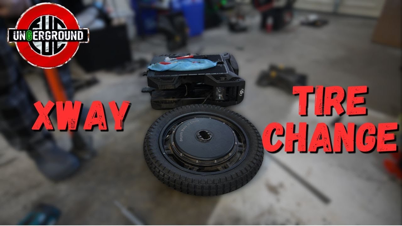 BEGODE XWAY TIRE CHANGE