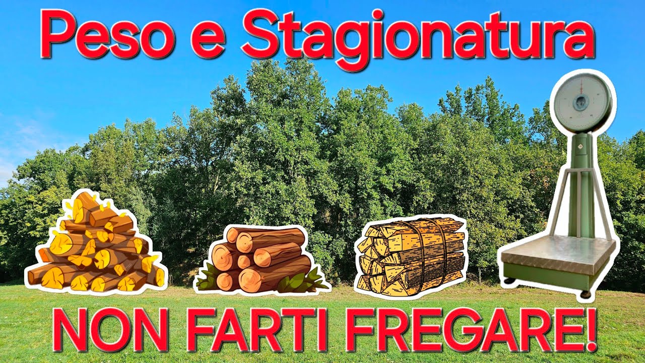 Prima di comprare la legna guarda questo video: non farti fregare!
