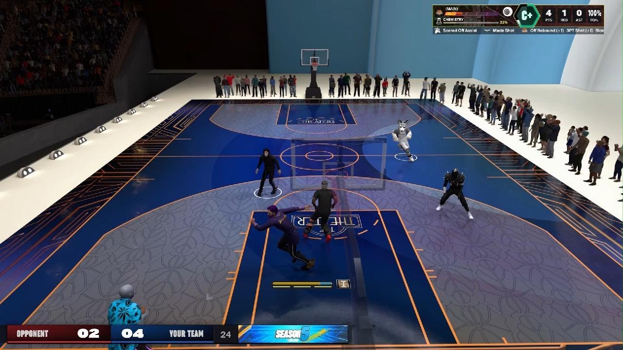 GAME 1 SELS GELO SCREEN UP VS BARBER MENACE CHOP 2K26