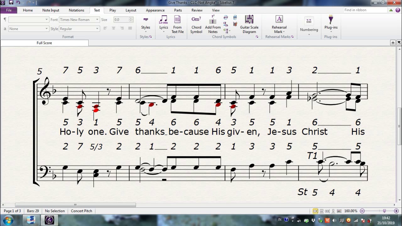 GIVE THANKS -- HERITAGE SINGERS -- VOCAL GROUP
