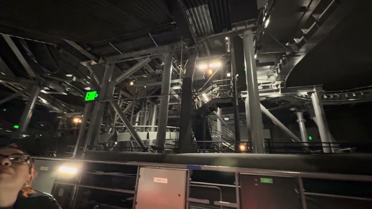Space Mountain lights on pt 2 Disneyland 2026