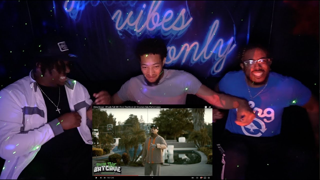Chris Brown - Wheels Fall Off | From The Block *Reaction