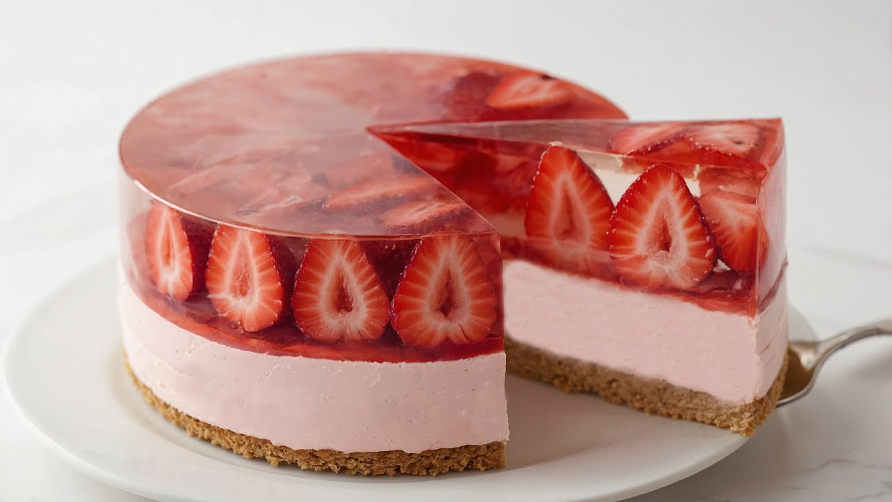 Das perfekte Erdbeerdessert überraschte alle Gäste! Kein Backen!