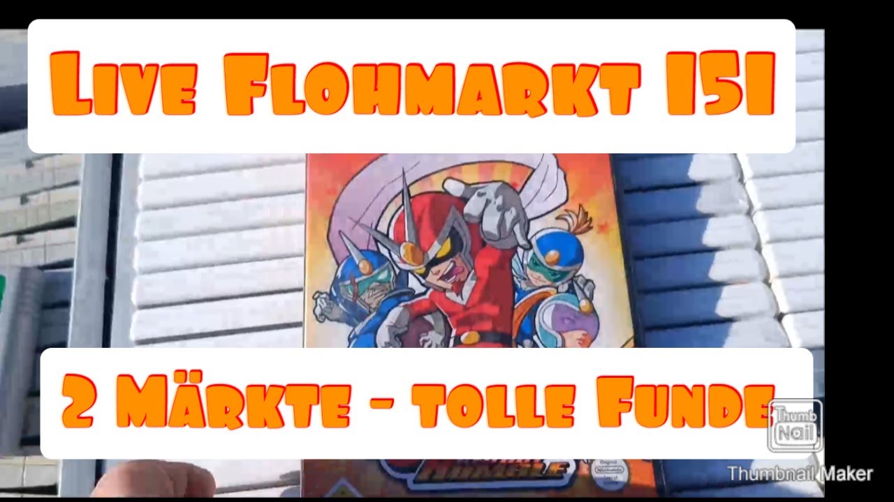 Live Flohmarkt 151 - 2 Märkte -tolle Funde
