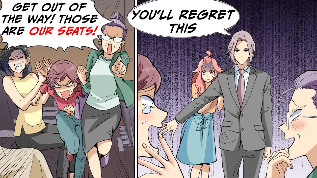 Ran into some selfish ladies at the theater… [Manga Dub]