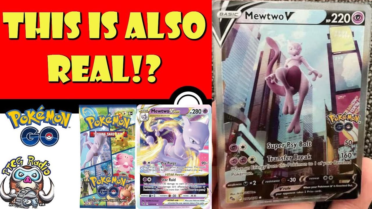 Secret Rare Mewtwo V is REAL and Has Been Found in... Astral Radiance!?(BIG Pok&eacute;mon TCG News)