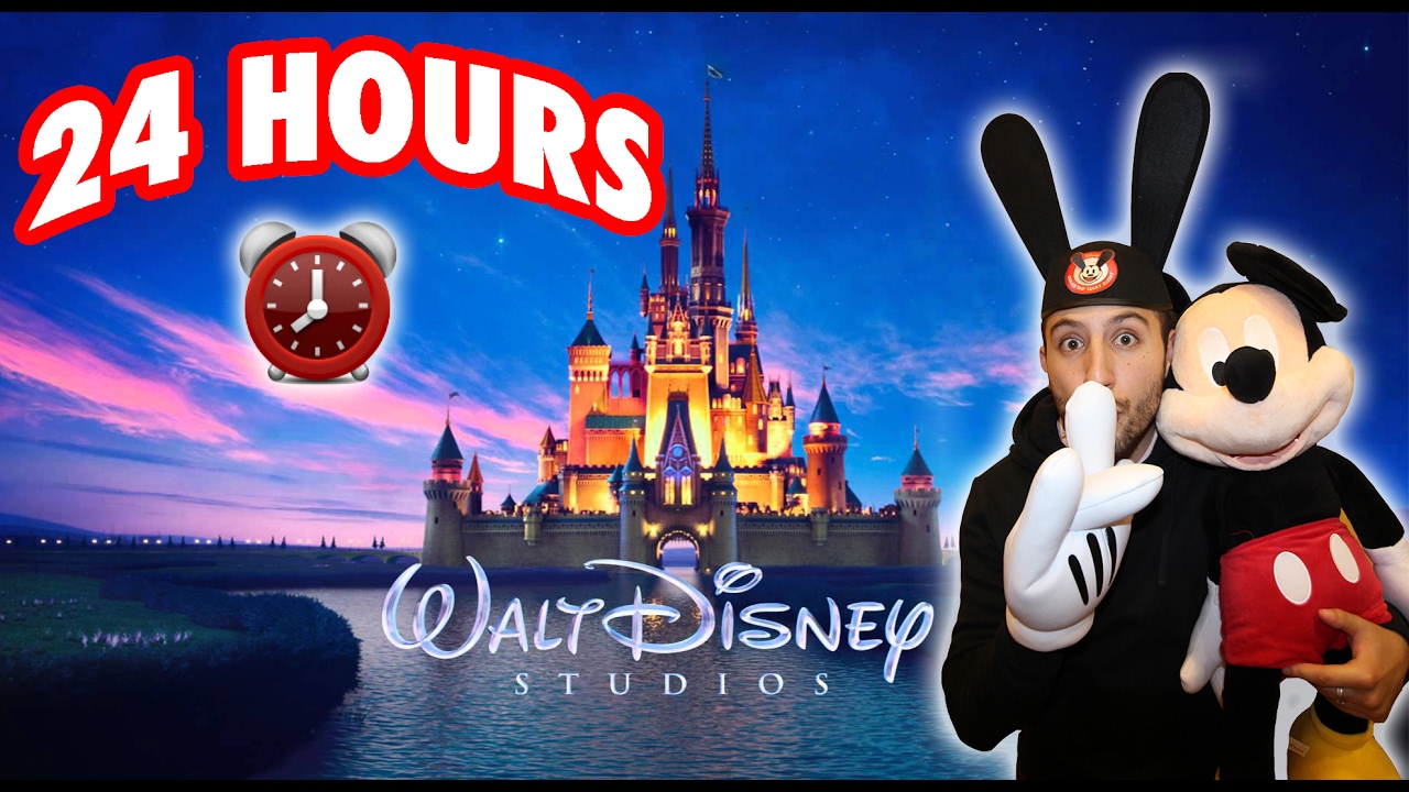 (CASTLE!) 24 HOUR OVERNIGHT in DISNEYLAND FORT | OVERNIGHT CHALLENGE in DISNEYLAND