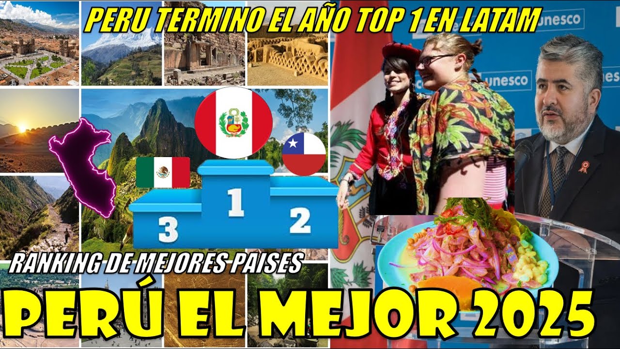FELIZ 2026! POTENCIAS MUNDIALES VOTARON POR PER&Uacute; EN 2025- GANADOR DE LA MEJOR REPUTACION MUNDIAL