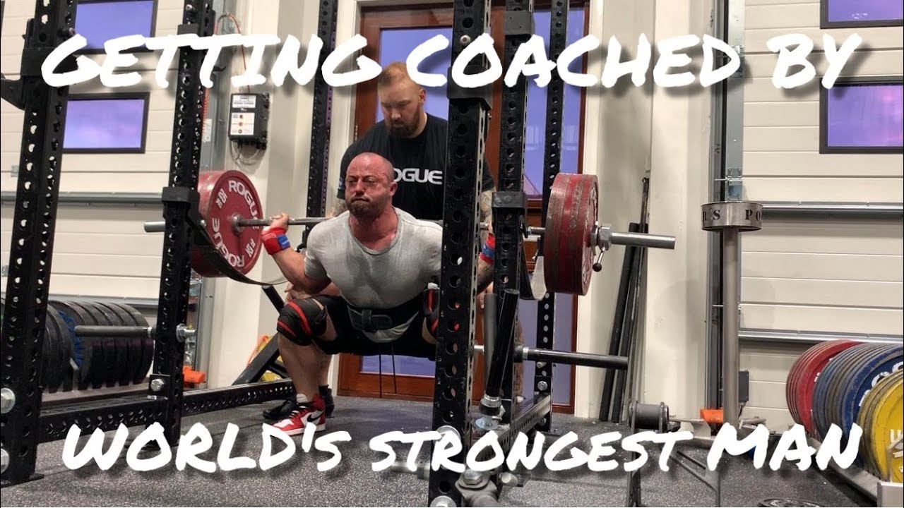 Getting coached by Thor Bjornsson