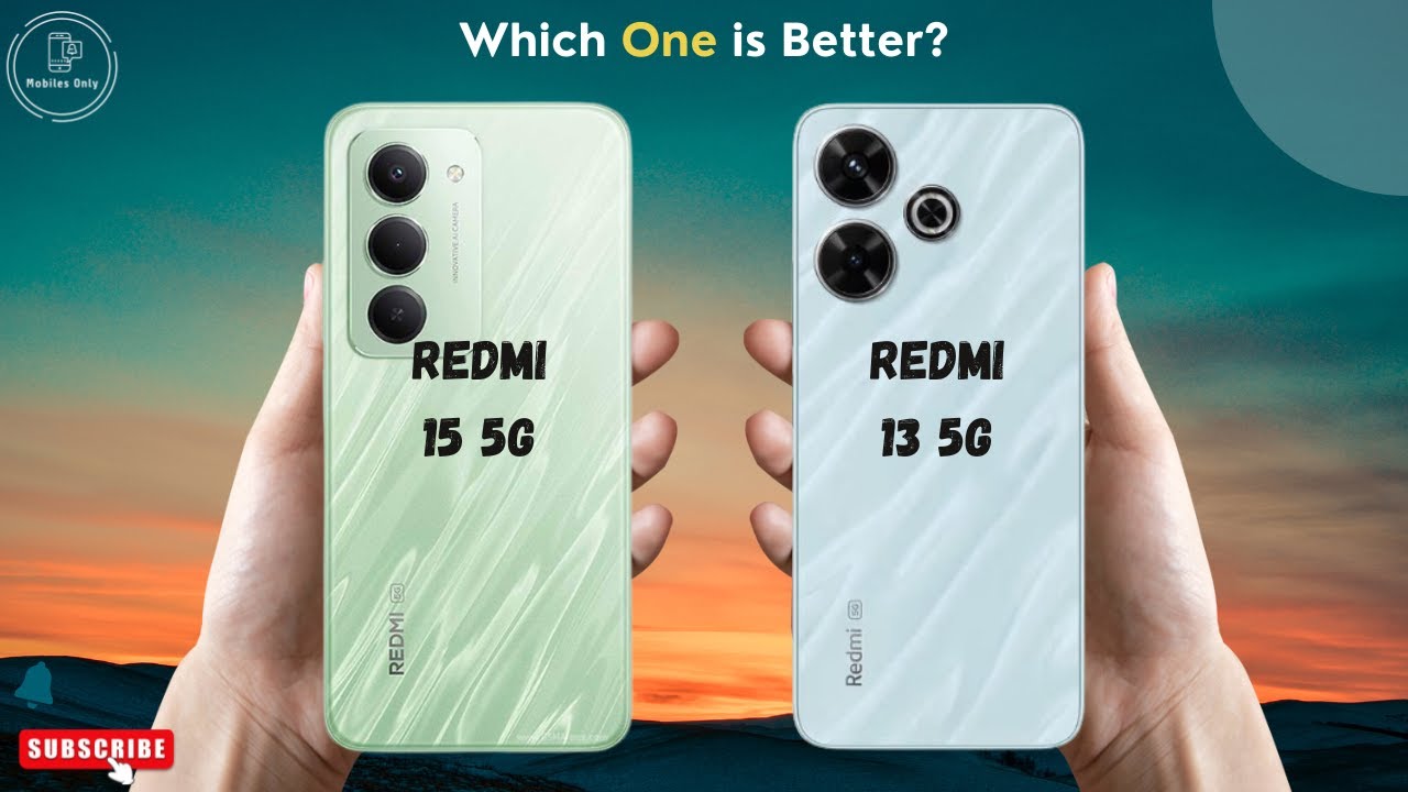 Redmi 15 5G vs Redmi 13 5G