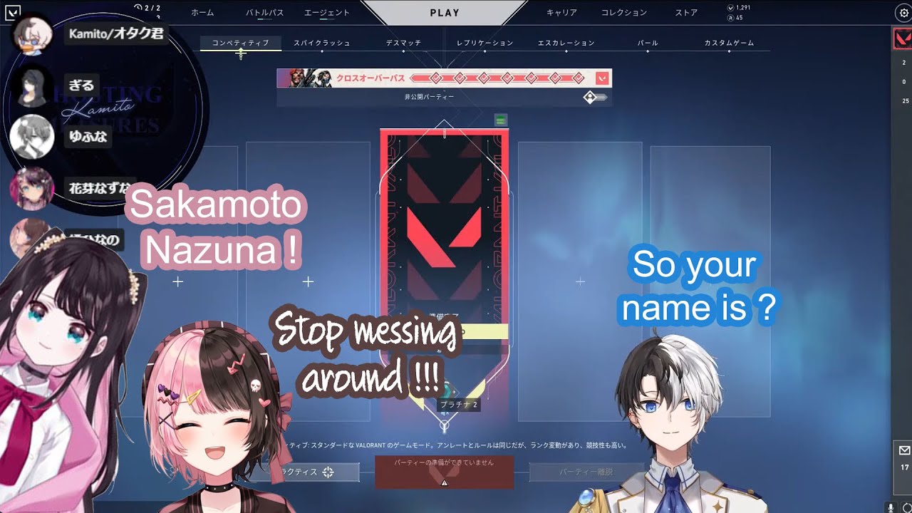 Sakamoto Nazuna wants to play CSGO