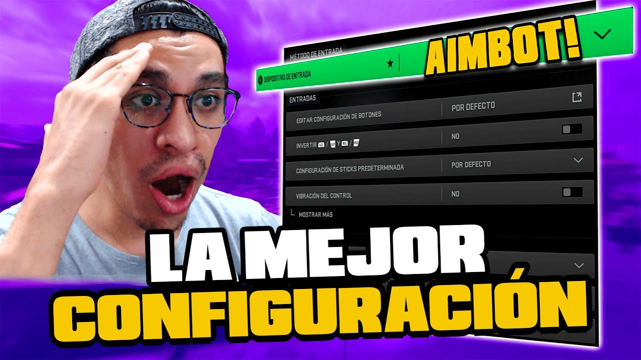 esta es la MEJOR CONFIGURACIÓN para CONTROL en WARZONE!