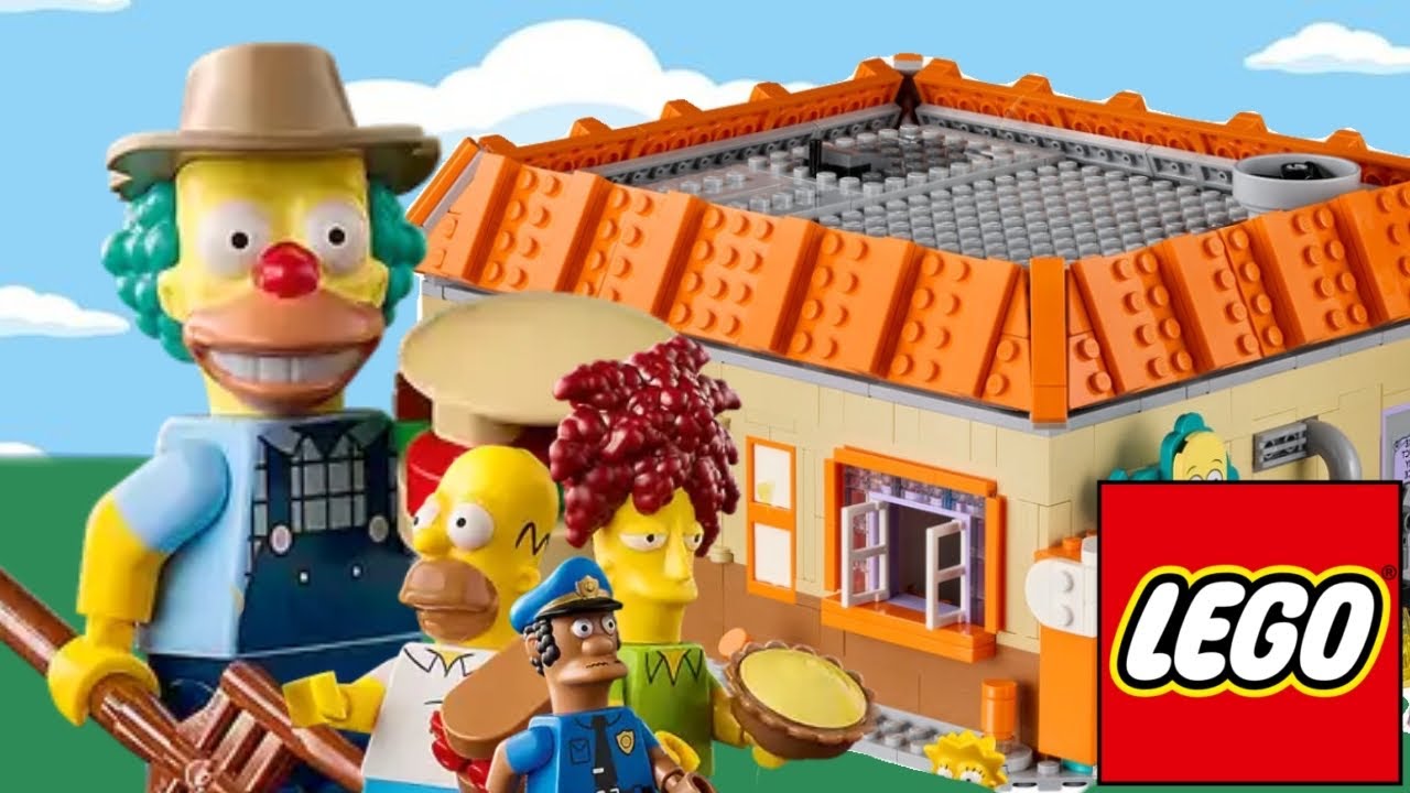 I Built LEGO’s Krusty Burger!! (LEGO Krusty Burger Review)