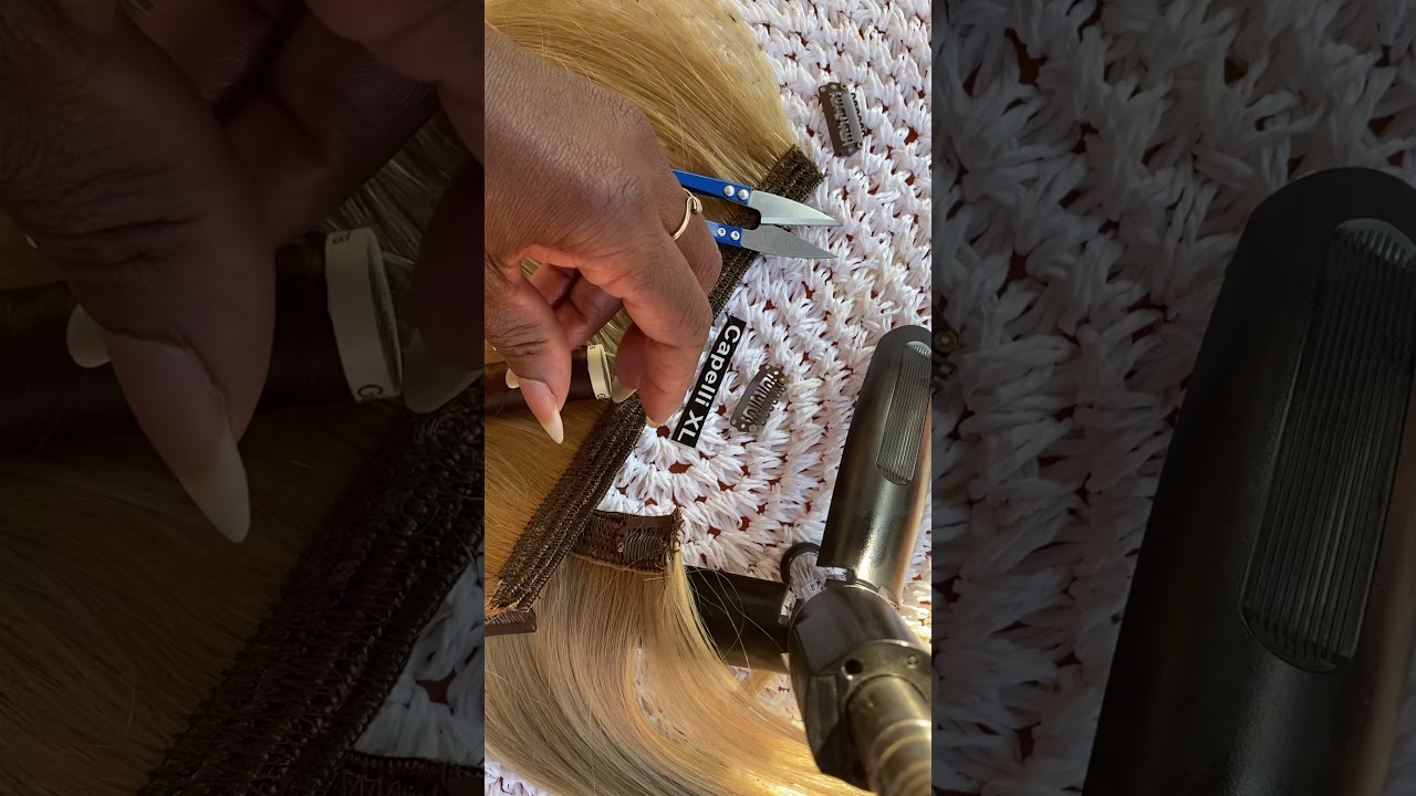 Cucire le clip Fai da te. Come applicare le clip alle tue extension.