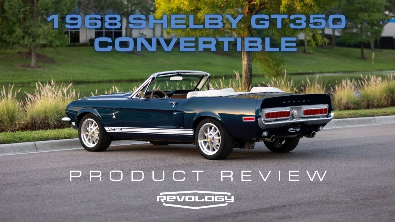First-ever 1968 Revology GT350 Convertible | Revology Cars