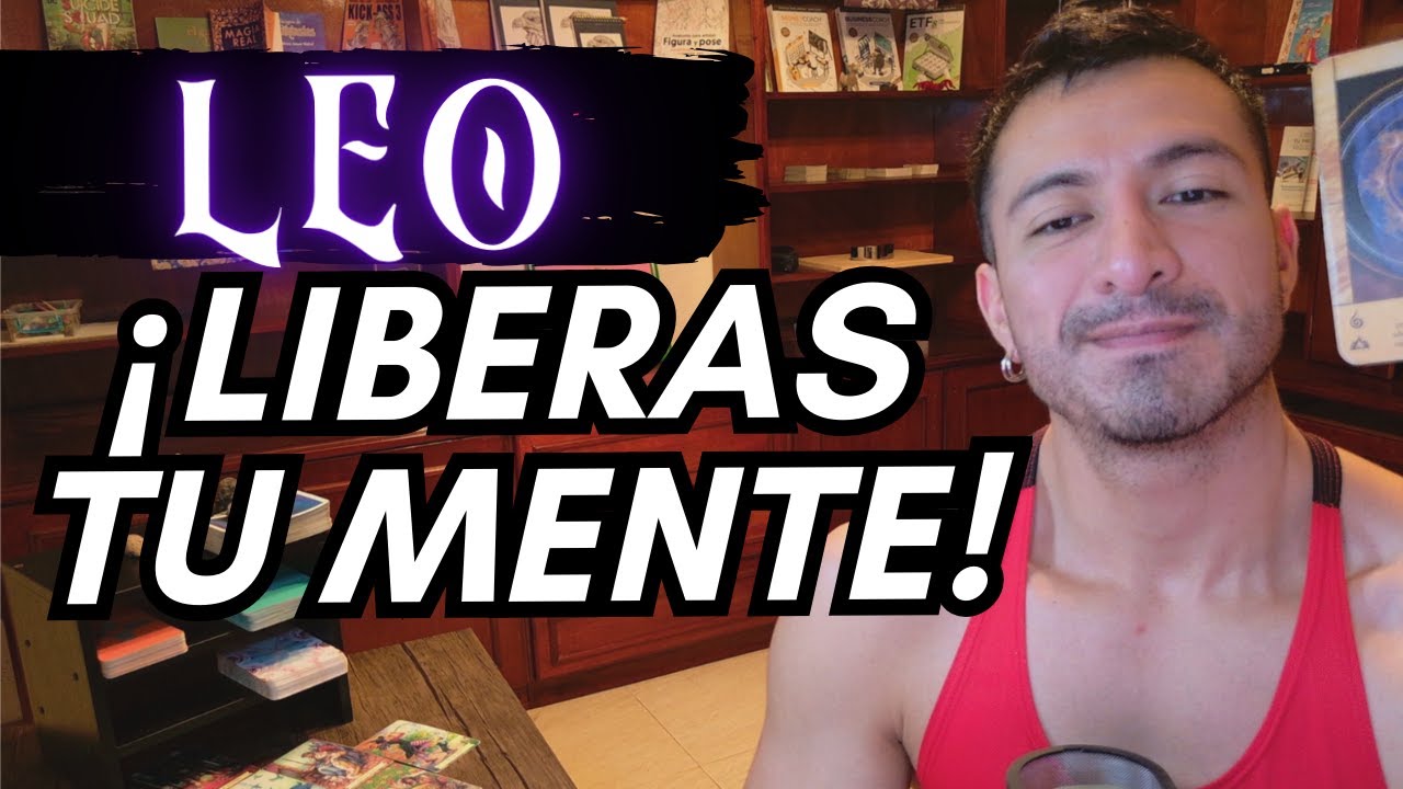 LEO! NO PUEDE VOLVER ASÍ DE FÁCIL! LO DEJASTE CLARO! ERES SU GRAN MAESTR@ DE KARMA! LIBERAS TU MENTE
