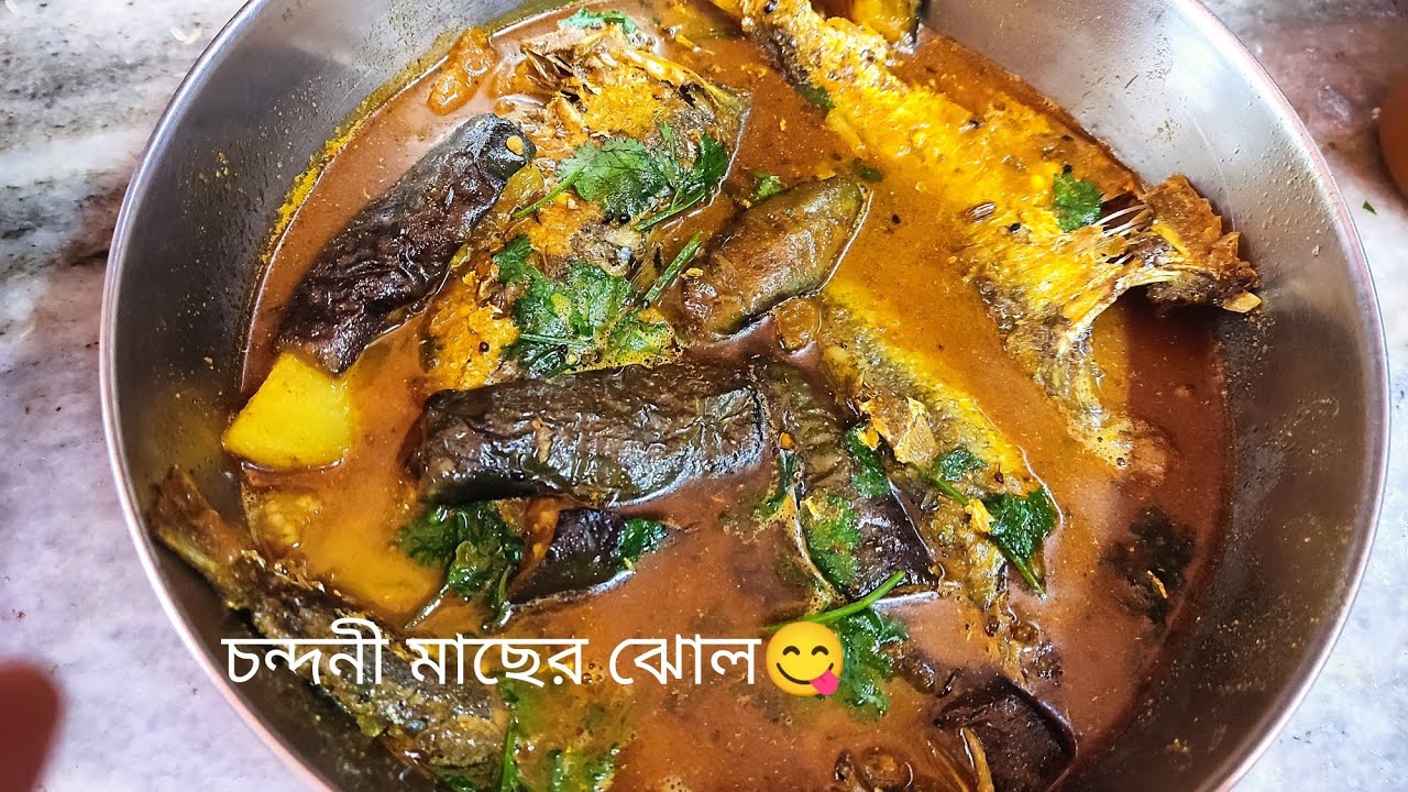 এইভাবে একবার  বানিয়ে দেখুন চন্দনী  মাছের  পাতলা ঝোল আলু ও বেগুন দিয়ে ঝোলের রেসিপি  😋👌❤️