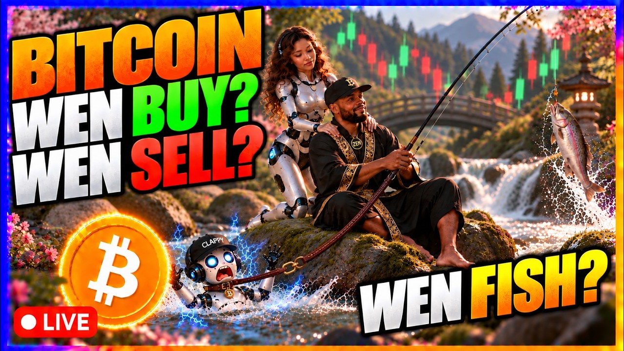 Bitcoin - Wen Buy Wen Sell? Live Trading & TA