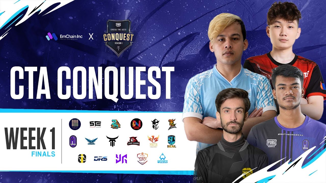 CTA CONQUEST | WEEK 1 FINALS  DAY 1| FT. #GODLxSTE #SG #A1 #DE #I8 #IHC #T2K #YG #DRS