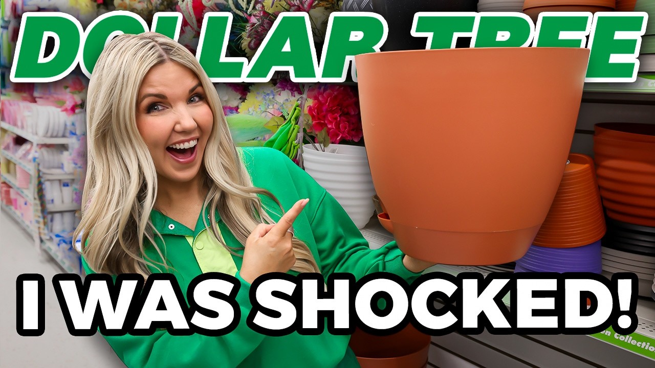 Почему все сейчас помешаны на цветочных горшках из Dollar Tree!