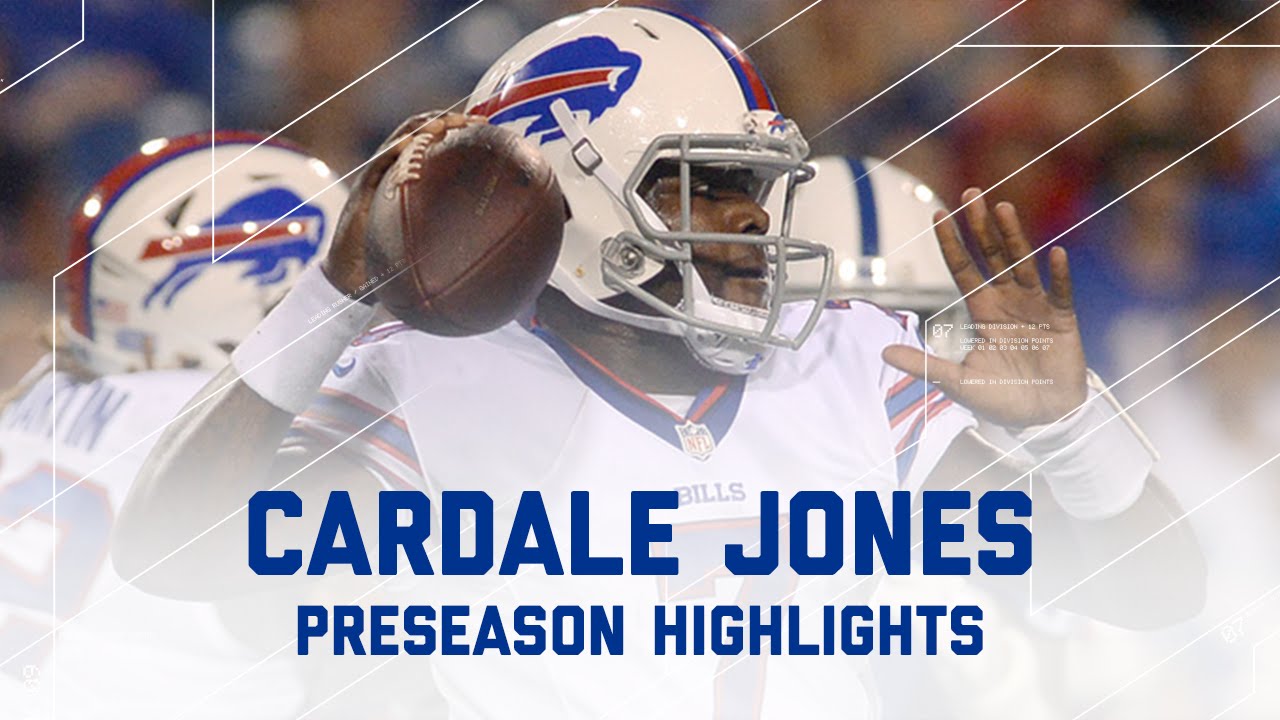 Cardale Jones Highlights | Colts vs. Bills | NFL