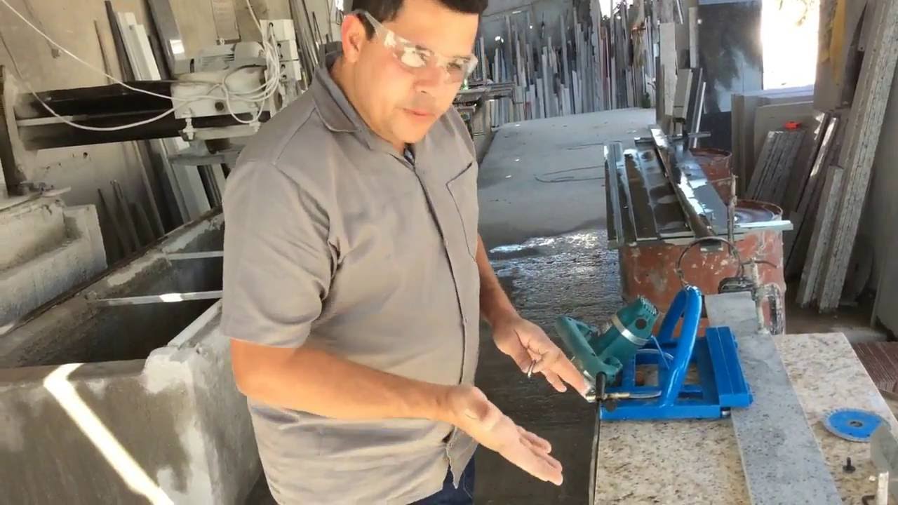 maquina serra de corte 45 graus ,  marmore e granito dispositivo