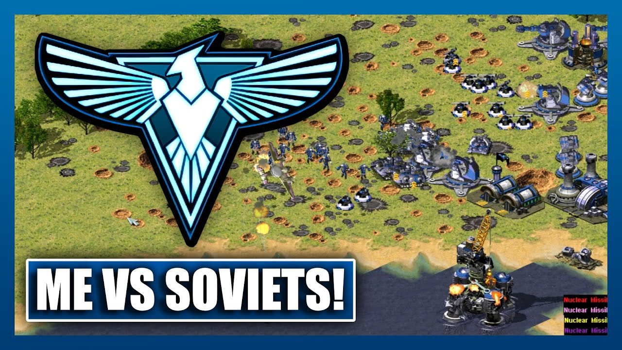 Red Alert 2 | Let's Fight Against 7 Soviets | (7 vs 1 + Superweapons)