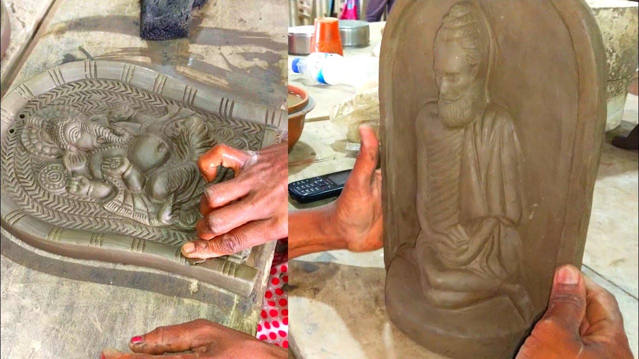 How to make pottery. Pottery Statue & teapots craft