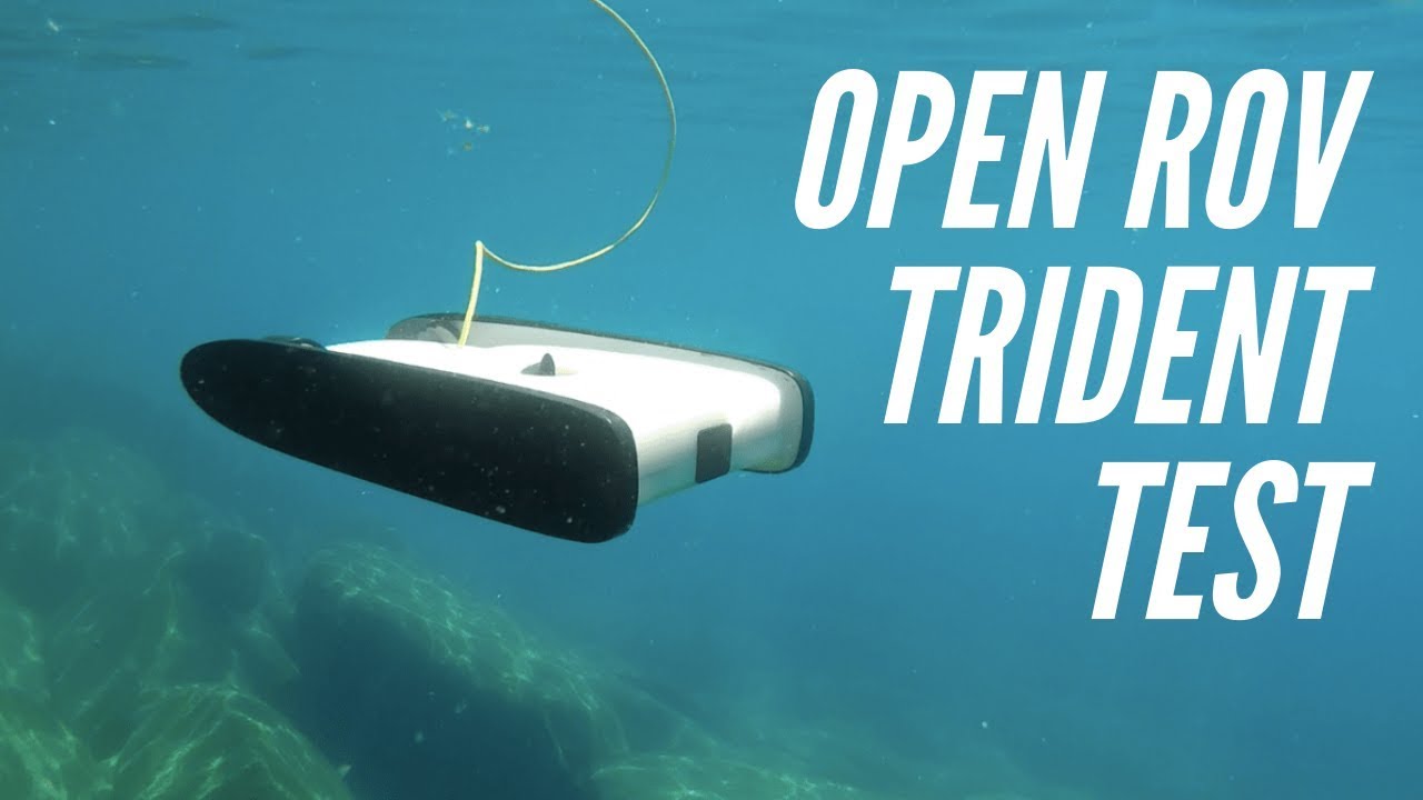 Тест и обзор OpenROV Trident для исследовательских инструментов с открытым исходным кодом в области океанологии