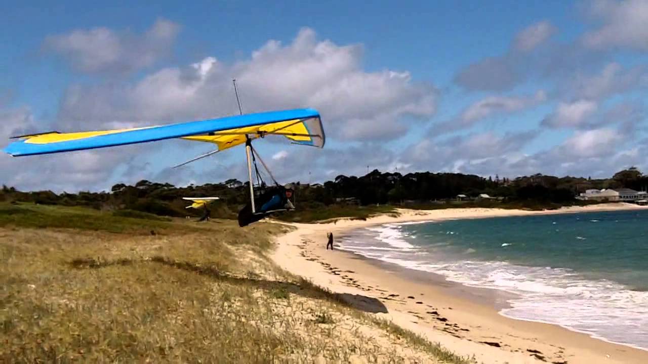 Hang Gliding - Dune Gooning at the Boneyard 2011- Australia