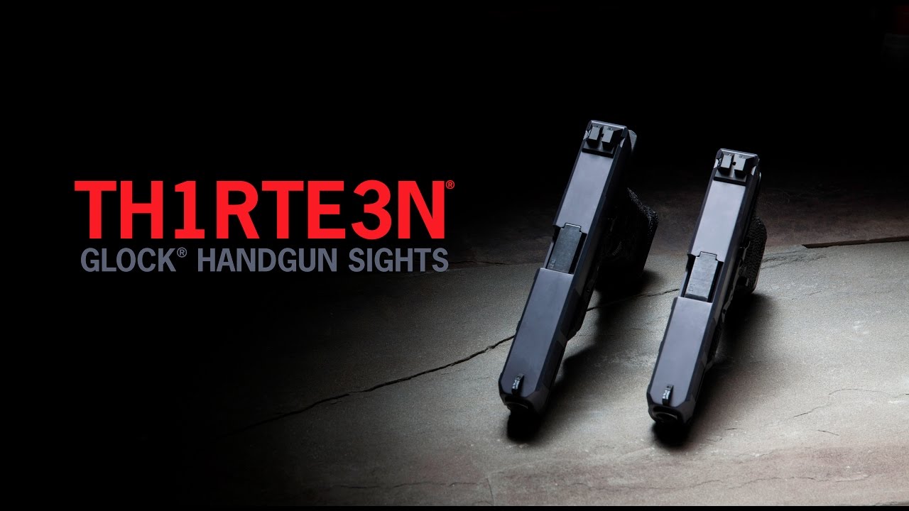 Haley Strategic TH1RTE3N handgun sights